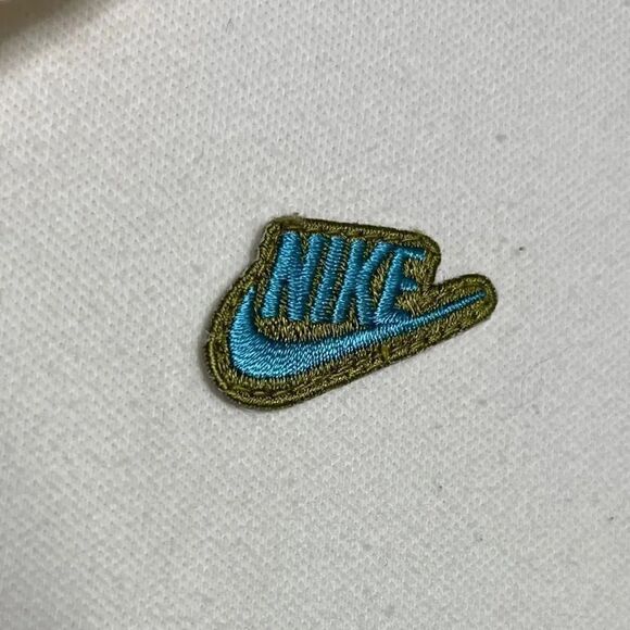 Nike Short Sleeve Polo White Size Medium - Picture 7 of 8